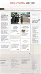 Mobile Screenshot of mennoniten-kr.de